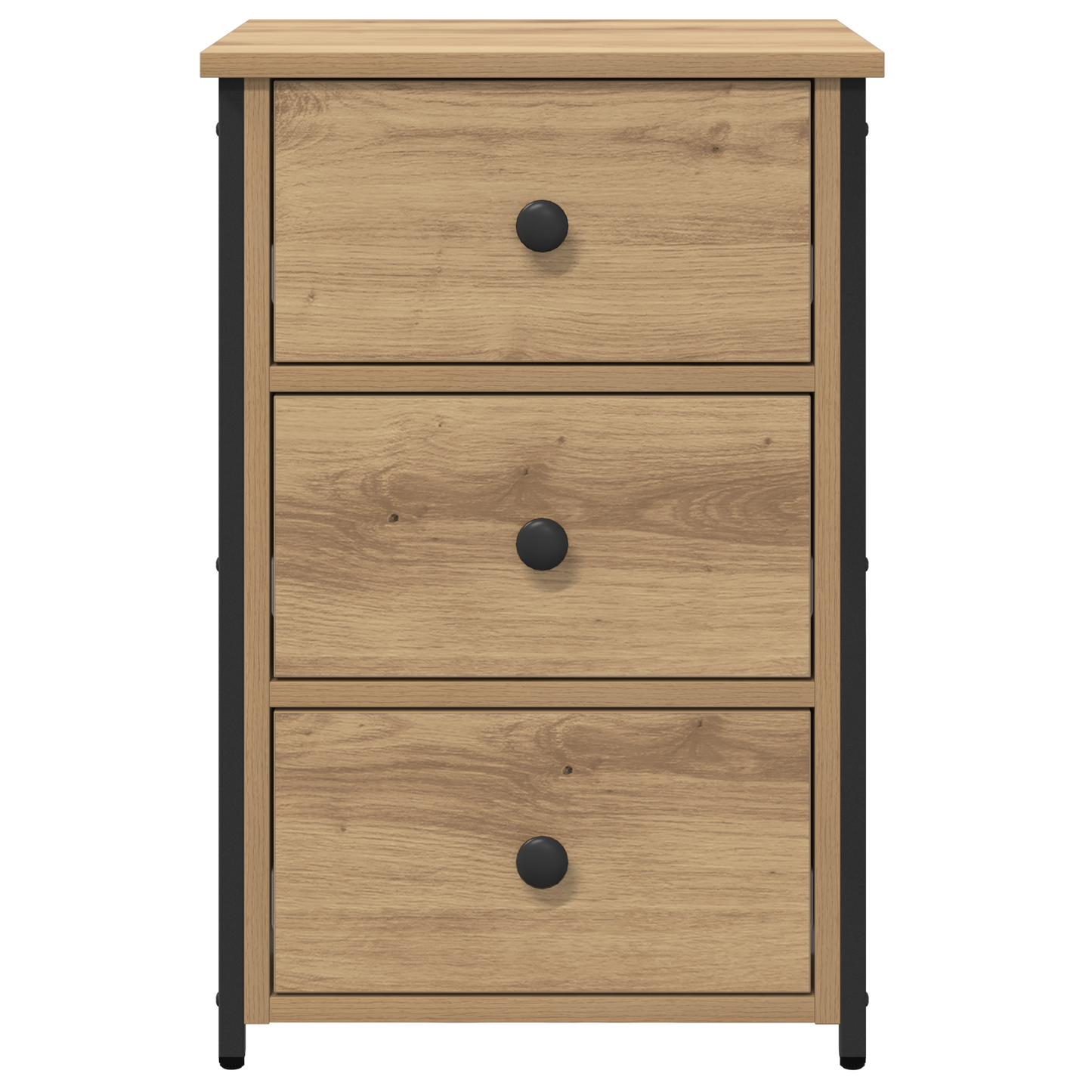 Artisan Eiche Nachttische Artisan Eiche Holzwerkstoff Kompakt